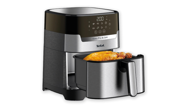 Tefal Easy Fry &amp; Grill Deluxe EY505D, 2-in1-Heißluftfriteuse, 1 VE = 1 Stück