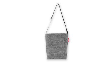REISENTHEL® Shoulderbag S,einfache, kleine, praktische Umhängetasche,Farbe: twist Silver 1 VE=1 Stüc