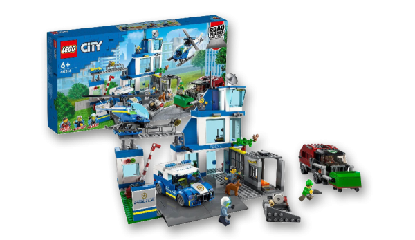 LEGO® City 60316 Polizeistation, dreistöckige Polizeistation (60316) von LEGO City steckt voller fas