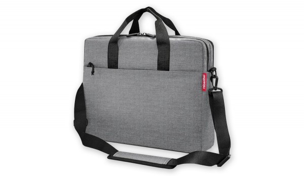reisenthel® Workbag, Arbeitstasche mit Laptopfach, Farbe: twist silver, 1 VE = 1 Stück