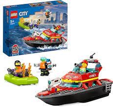 LEGO® City 60373 Feuerwehrboot, 144 Teile, ab 5 Jahre, 1 VE = 1 Stück