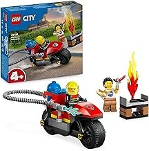 LEGO® City 60411 Feuerwehrhubschrauber und LEGO City 60410 Feuerwehr-Motorrad, 1 VE = 8 Stück