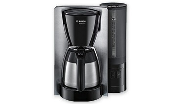 Kaffeemaschine Bosch ComfortLine, mit Thermoskanne, 8-12 Tassen, Filtereinsatz: hera, 1 VE = 1 Stück