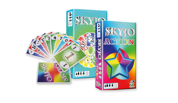 SKYJO oder SKYJO Action, Kartenspiel, 1 VE = 6 Sets