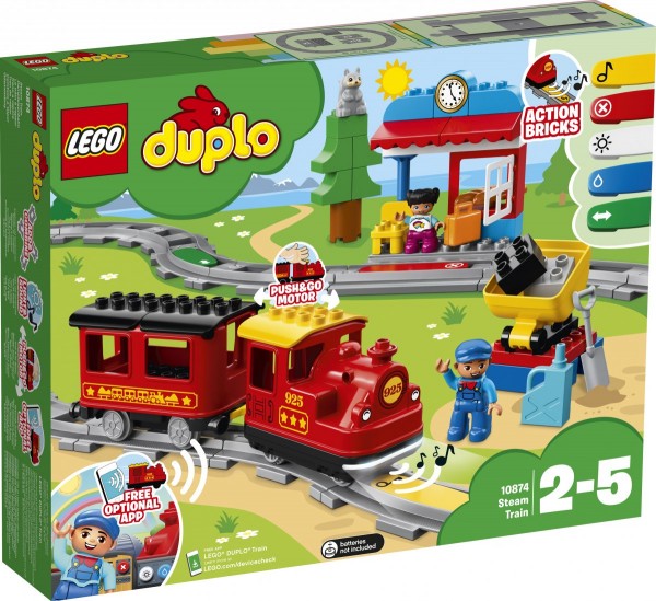 LEGO® DUPLO® 10874 Dampfeisenbahn, 1 VE = 1 Stück