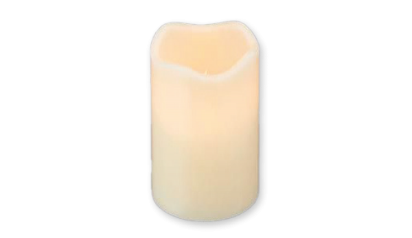 LED Echtwachs Kerze, 1 VE = 24 Stück